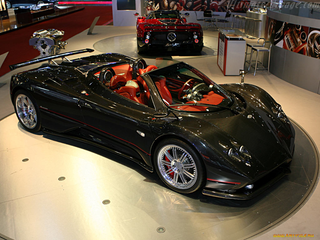 pagani, zonda, roadster, 